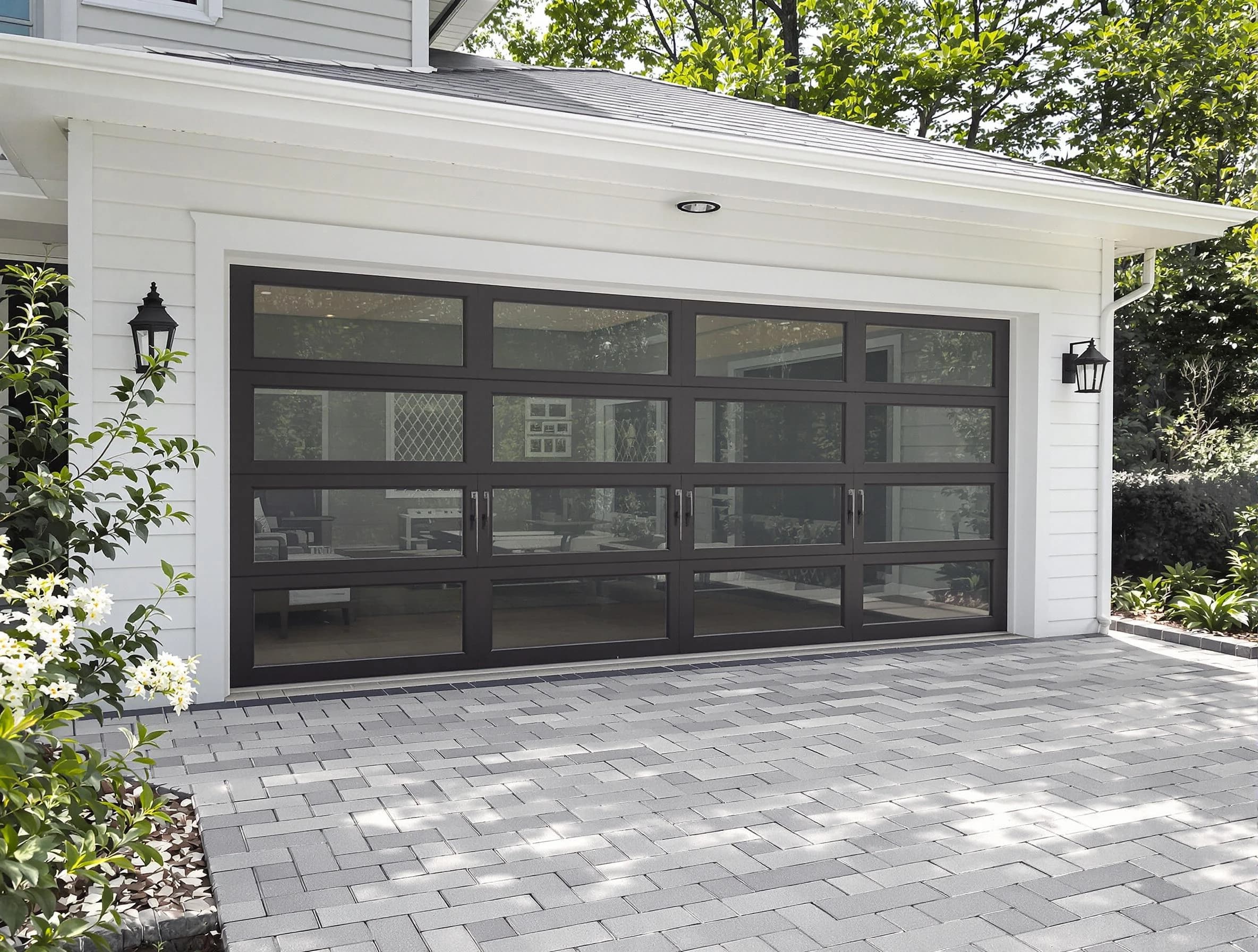 Swissvale Garage Door Repair design specialist presenting custom garage door options to Swissvale homeowner