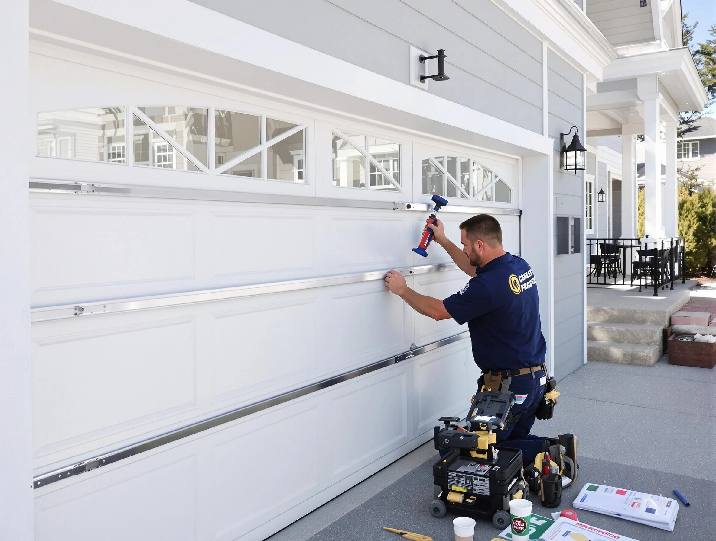 Professional garage door installation by Swissvale Garage Door Repair in Swissvale