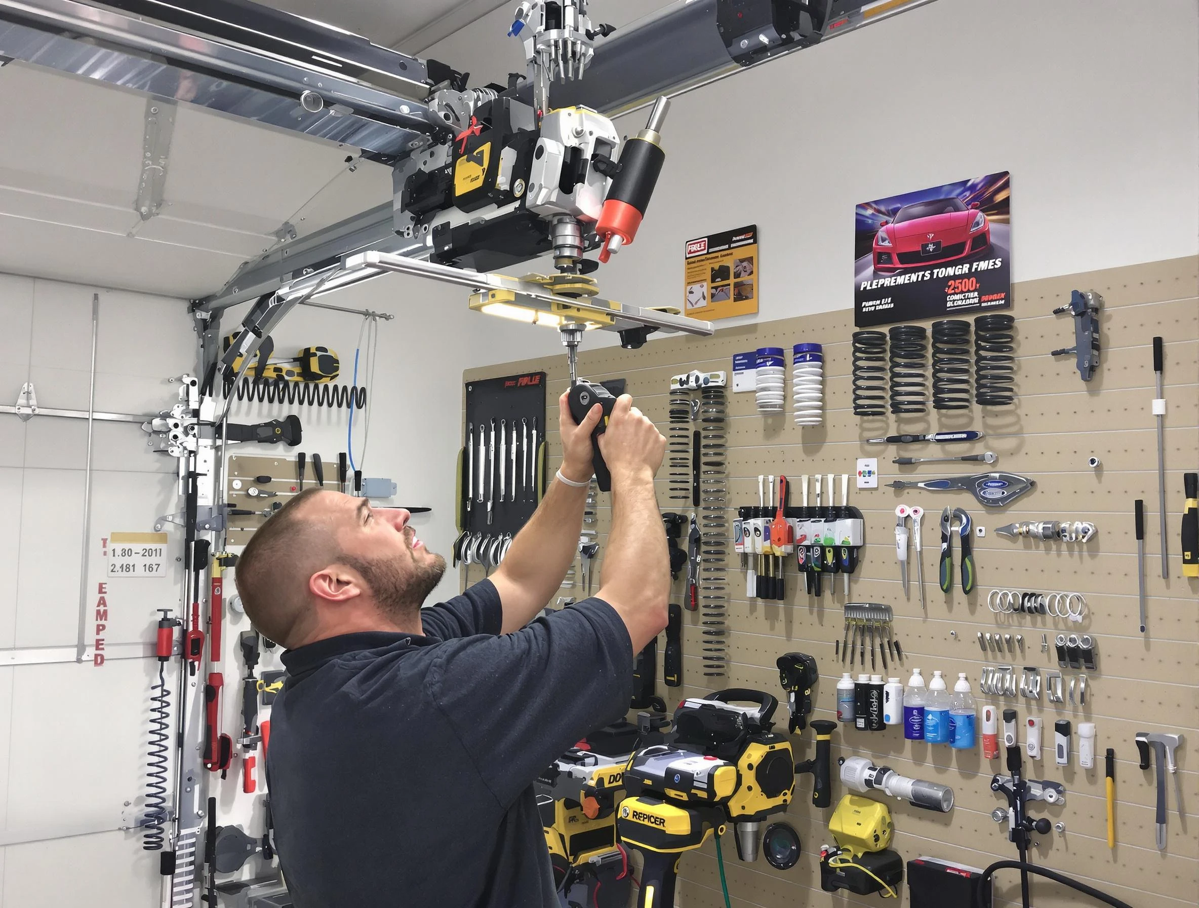 Garage Door Spring Repair in Swissvale
