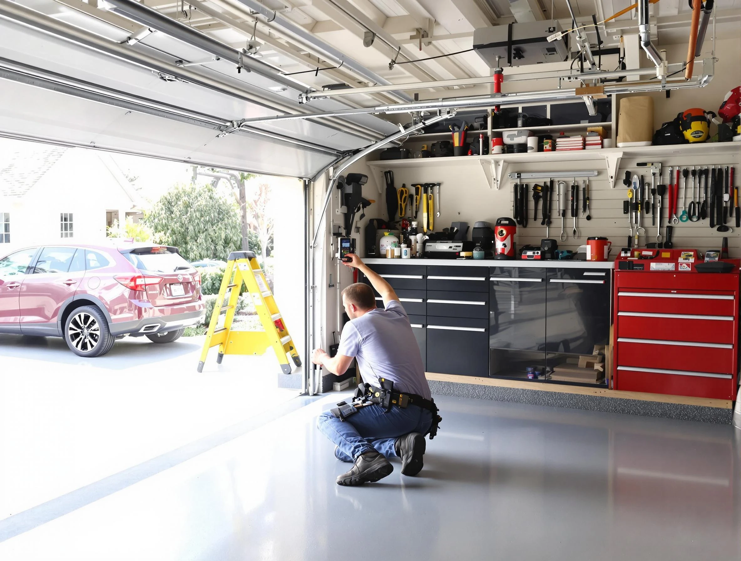 Local garage door repair service by Swissvale Garage Door Repair in Swissvale